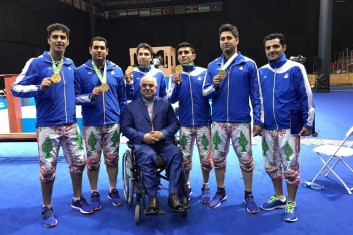 ایران قهران رقابتهای تیمی باک